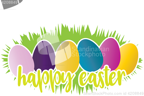 Image of Happy Easter greeting card