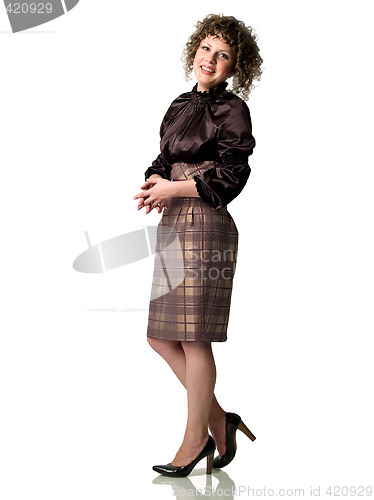 Image of Business lady on heels