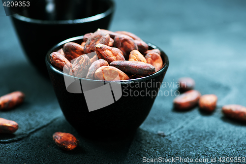 Image of cocoa beans