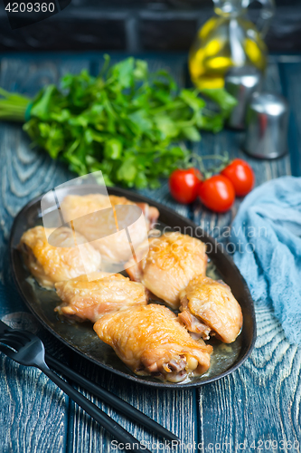 Image of baked chicken