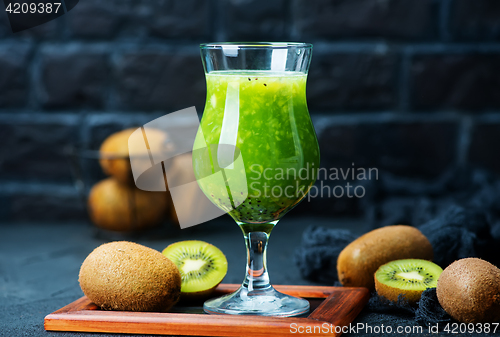 Image of kiwi smoothie