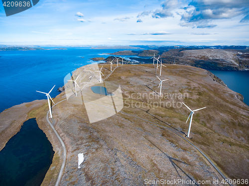 Image of Windmills for electric power production