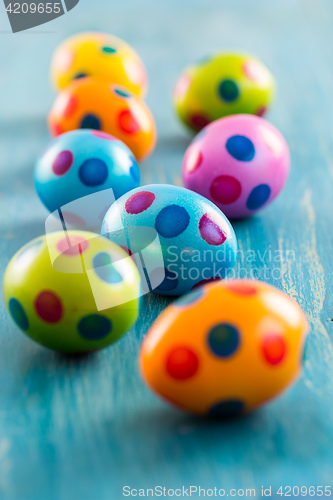 Image of Colorful Easter eggs 