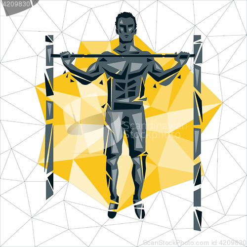 Image of Geometric Crossfit concept