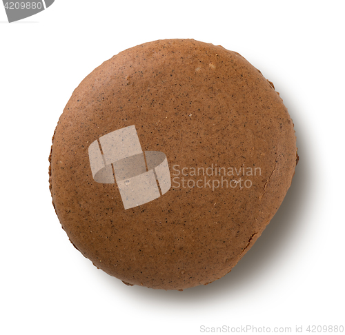 Image of One chokolate macaron