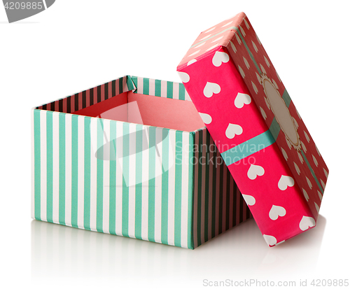 Image of Gift box isolated