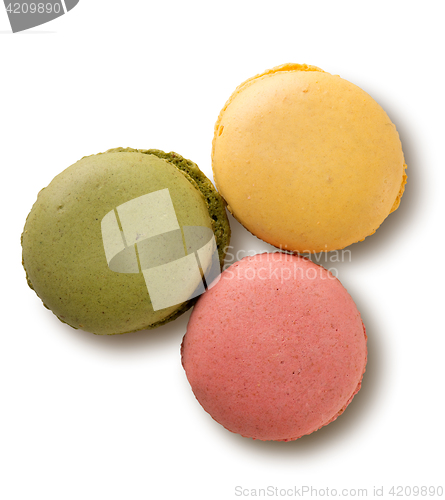 Image of Caramel colored  macarons
