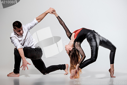 Image of Two people dancing