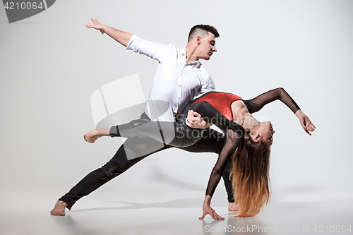 Image of Two people dancing