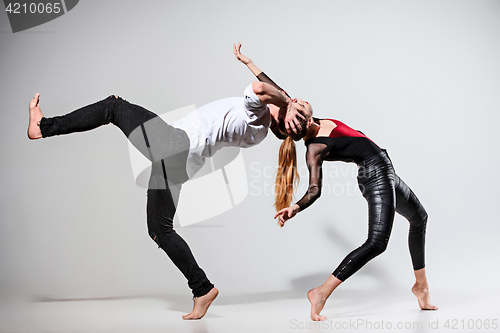 Image of Two people dancing