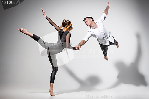 Image of Two people dancing