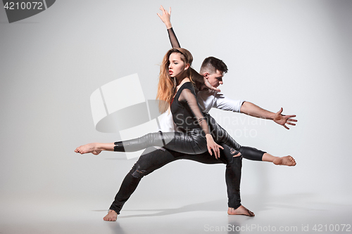 Image of Two people dancing