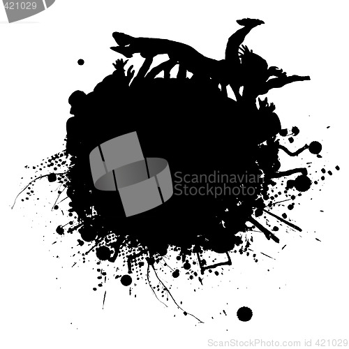 Image of ink splat surf