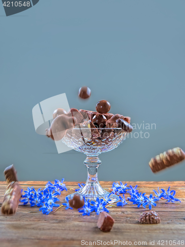 Image of Chocolate cake stand