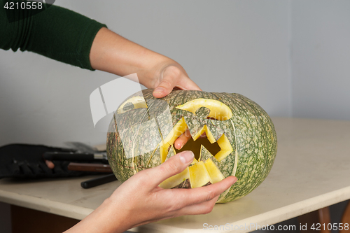 Image of Preparing for halloween