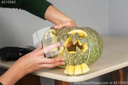 Image of Preparing for halloween