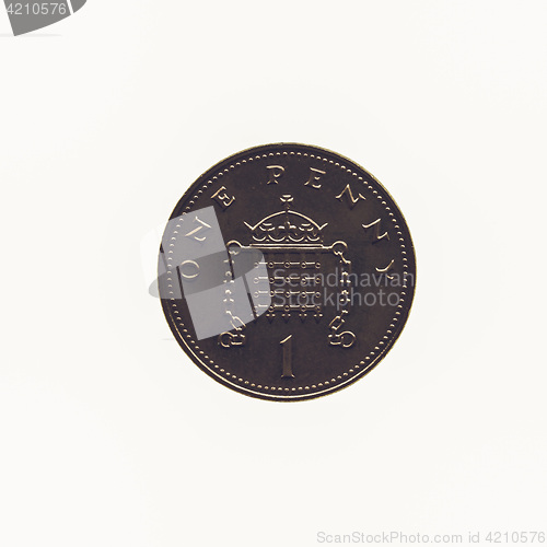 Image of Vintage Coin isolated