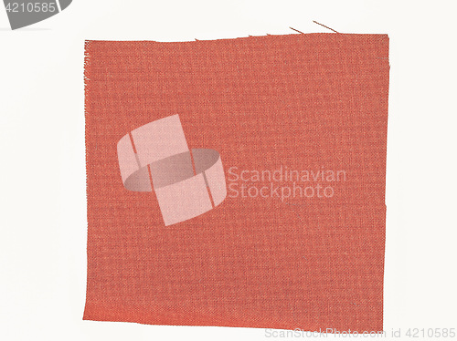 Image of Vintage looking Red fabric sample