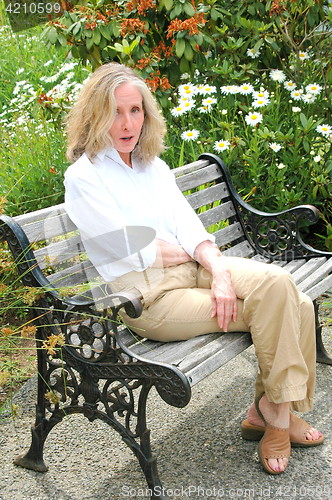 Image of Mature female beauty.