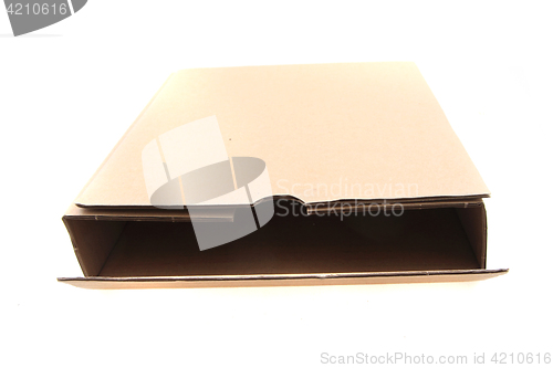 Image of carton paper box isolated