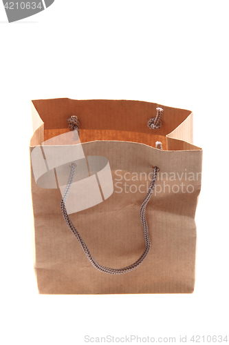 Image of paper bag isolated