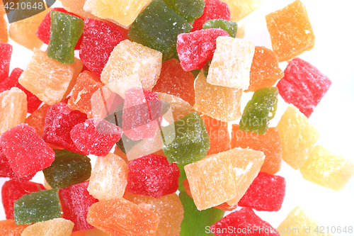 Image of color fruits candy