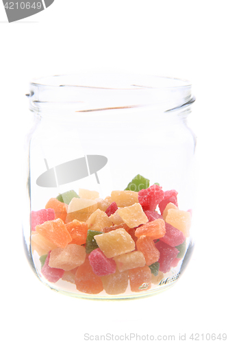 Image of color fruits candy