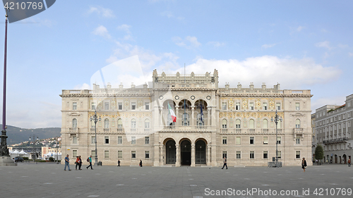 Image of Government Palace in Trieste