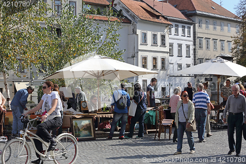 Image of Antique Market Ljubljana