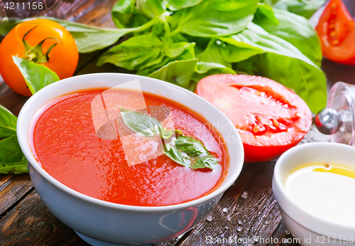 Image of tomato soup