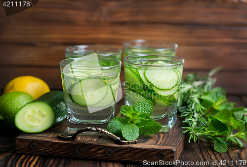 Image of cucumber drink