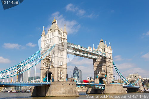 Image of Tower Bridge in London, UK