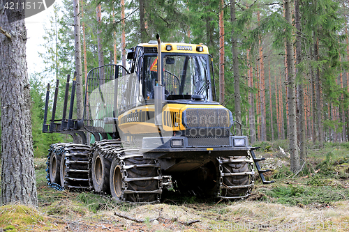 Image of Ponsse Elk Forest Forwarder at Logging Site