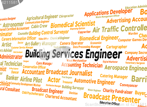 Image of Building Services Engineer Indicates Jobs Mechanic And Engineers