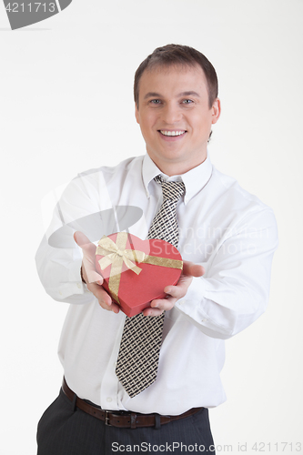 Image of Young Man With A Gift