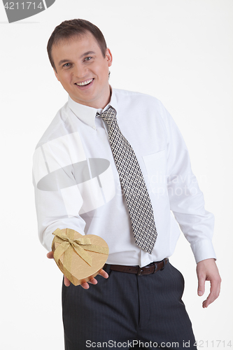 Image of Young Man With A Gift