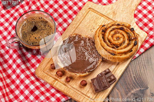 Image of Coffee, Bread And Chocolate