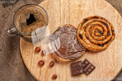 Image of Coffee, Bread And Chocolate