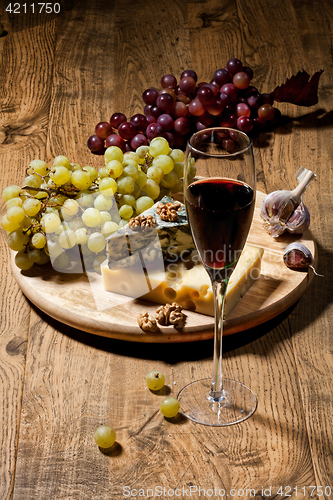 Image of Wine And Grapes