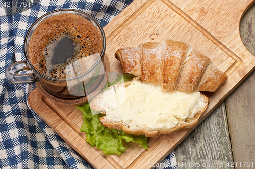 Image of Bread, Butter And Coffee