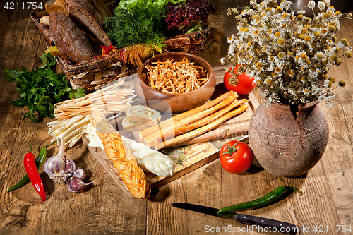 Image of Cheese and Vegetables