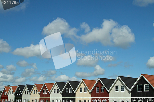 Image of Houses in a village in Denmark