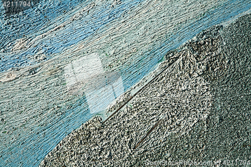 Image of Blue-green algae on a lake in denmark