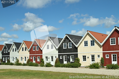 Image of Houses in a village in Denmark