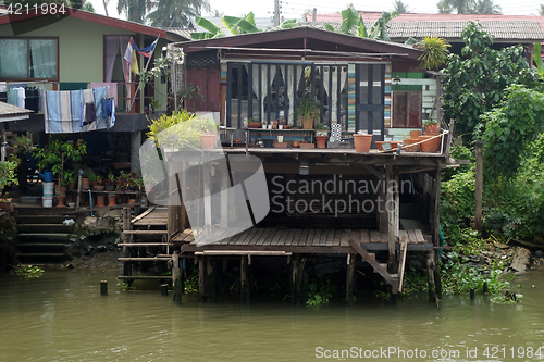Image of Slum Thai house  