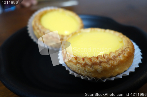 Image of Egg custard tart