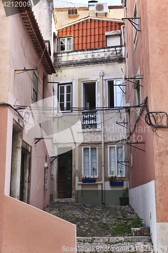 Image of Old building in Lisbon, Portugal