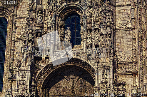 Image of Lisbon - detail Jeronimos Monastery 