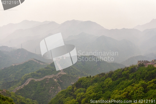 Image of The Great Wall of China at Badaling