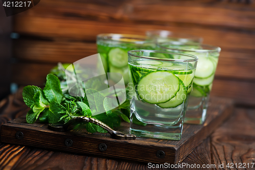 Image of cucumber drink